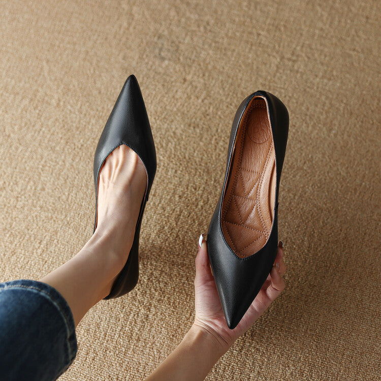 Anna-Berg | Classic Pointed Toe Pumps