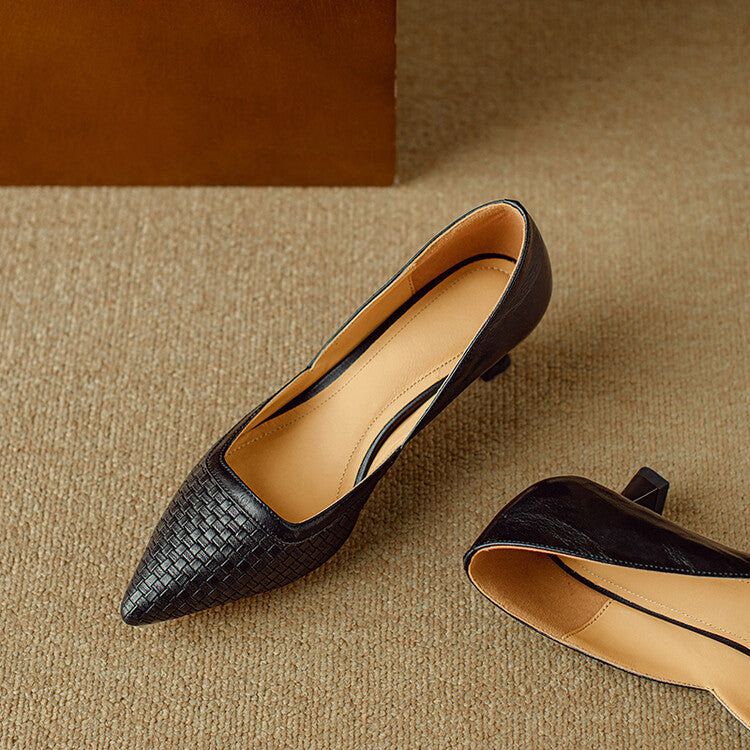 Anna-Berg | Genuine Leather Heels