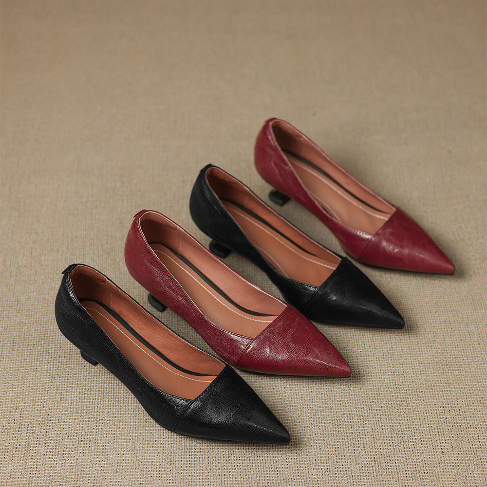 Anna-Berg | Genuine Leather Heels