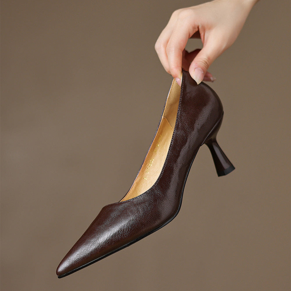 Anna-Berg | Genuine Leather Heels