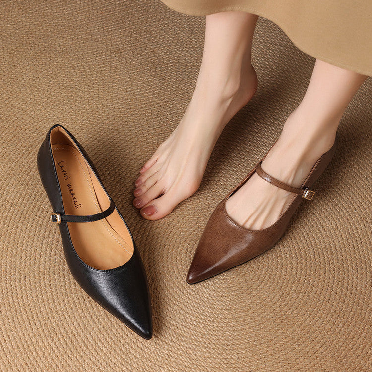 Anna-Berg | Genuine Leather Heels