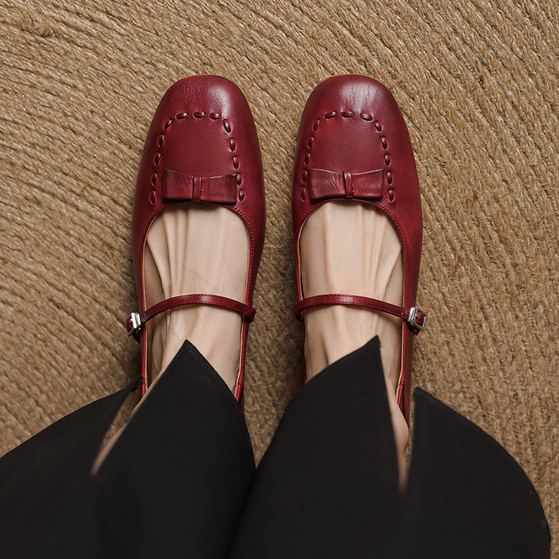 Anna-Berg | Genuine Leather Flats
