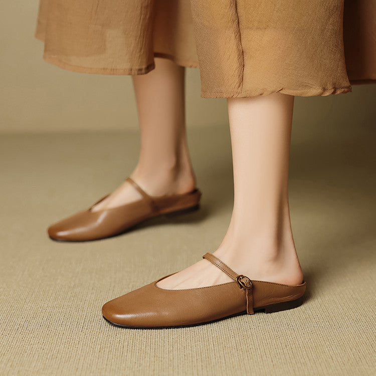 Anna-Berg | Leather Mules