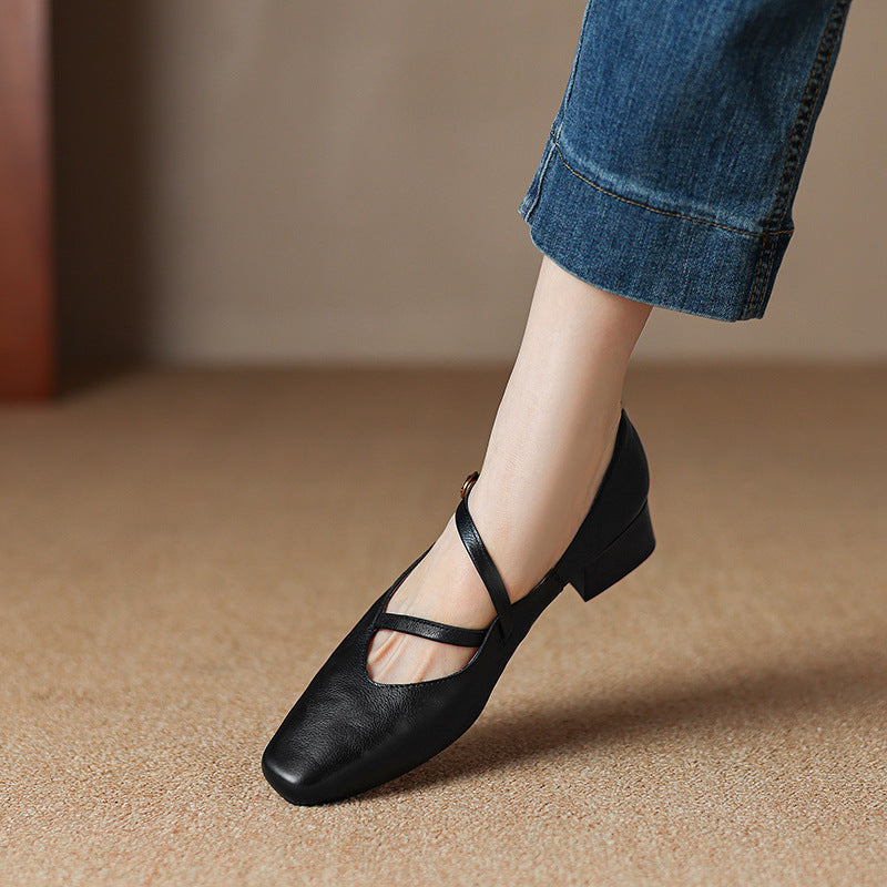 Anna-Berg | Genuine Leather Heels