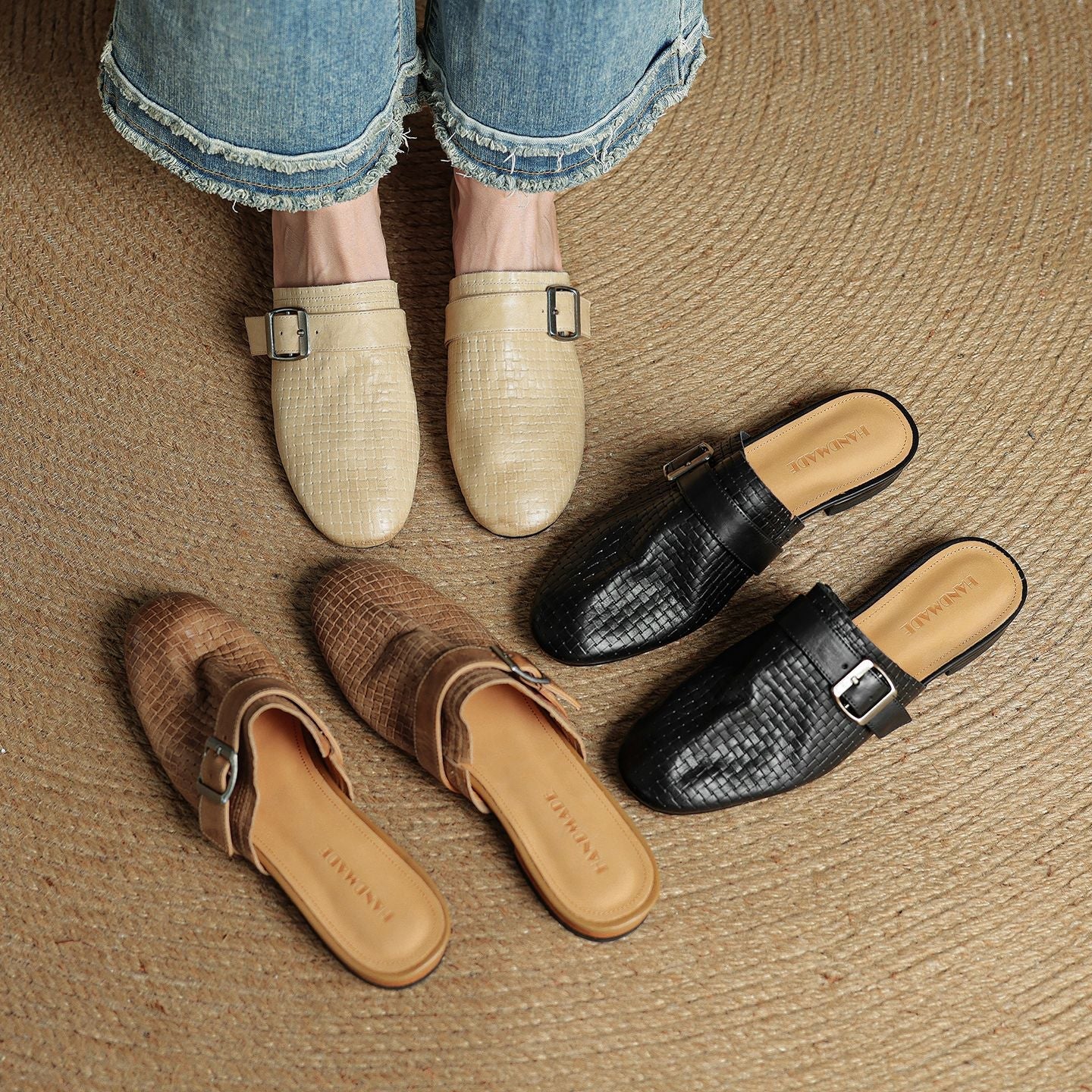 Anna-Berg | Genuine Leather Mules
