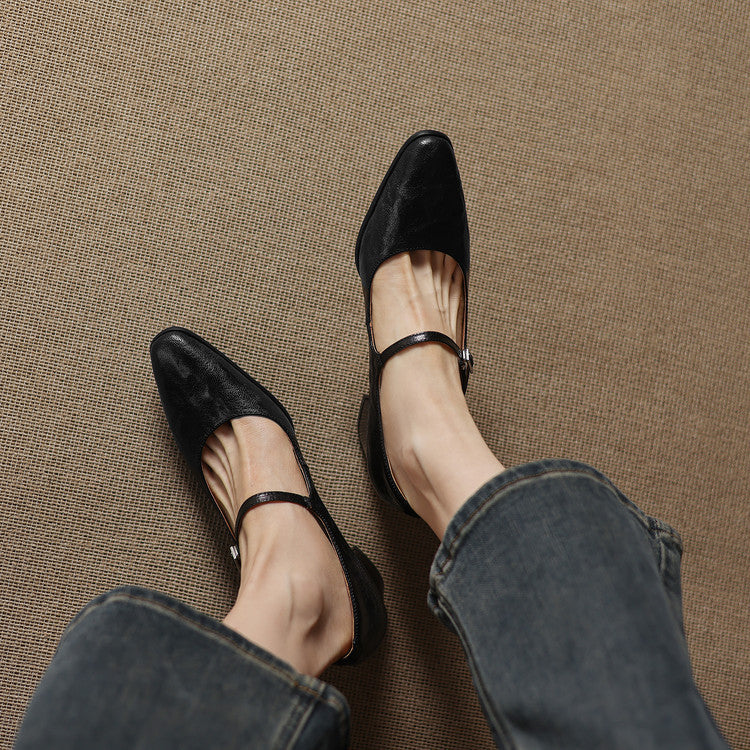 Anna-Berg | Genuine Leather Heels