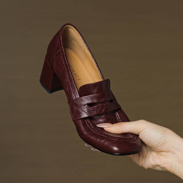 Anna-Berg | Genuine Leather Heels