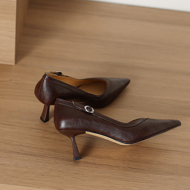 Anna-Berg | Genuine Leather Heels