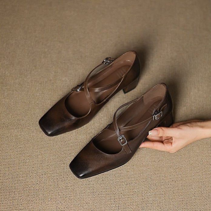 Anna-Berg | Genuine Leather Heels
