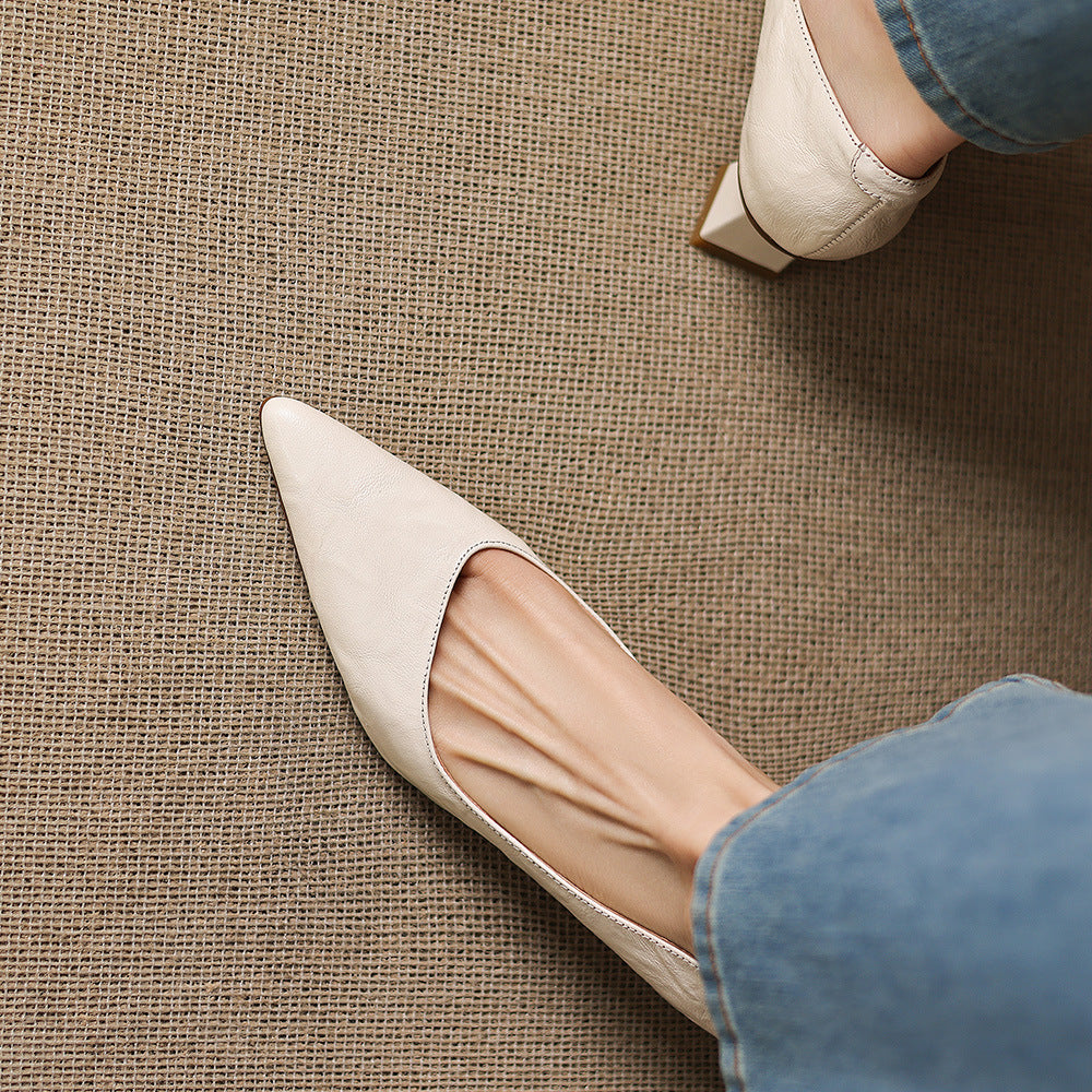 Anna-Berg | Genuine Leather Heels