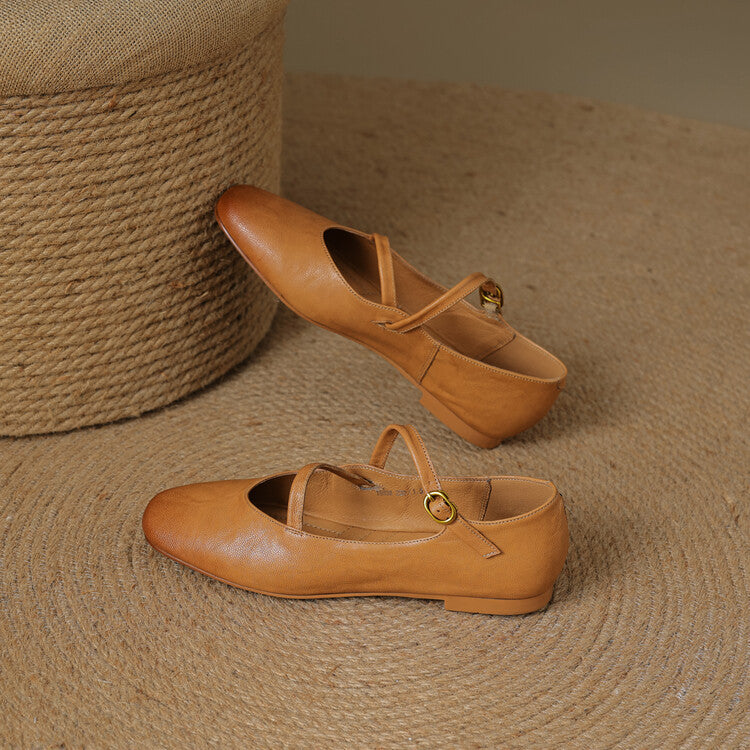 Anna-Berg | Genuine Leather Flats