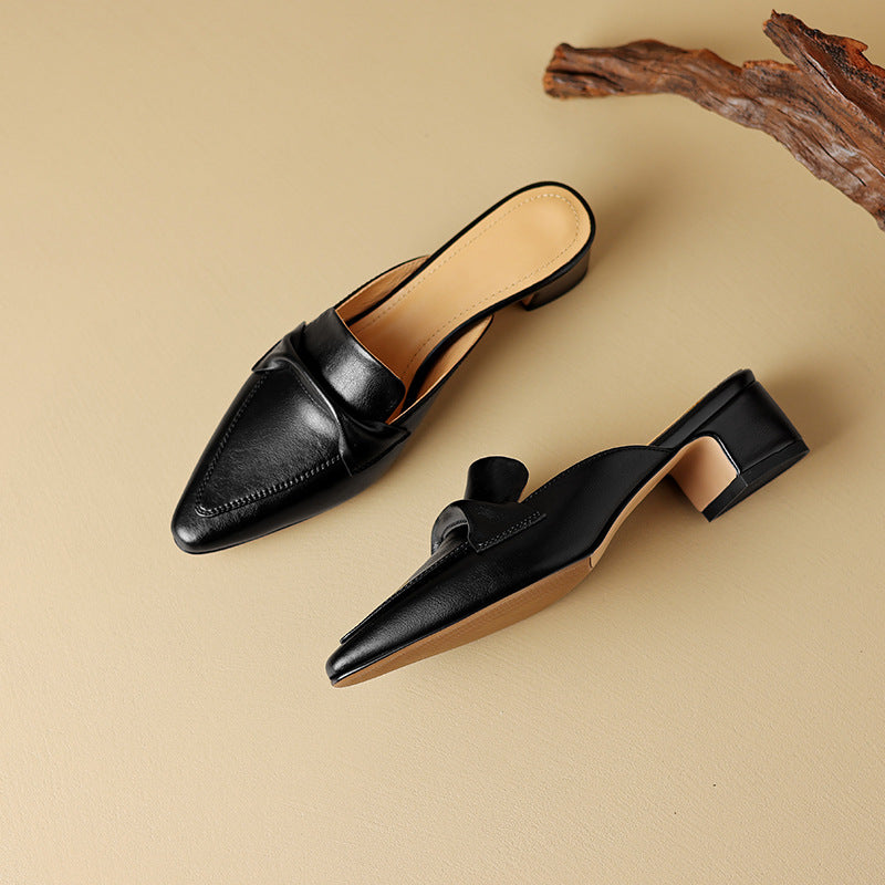 Anna-Berg | Genuine Leather Mules
