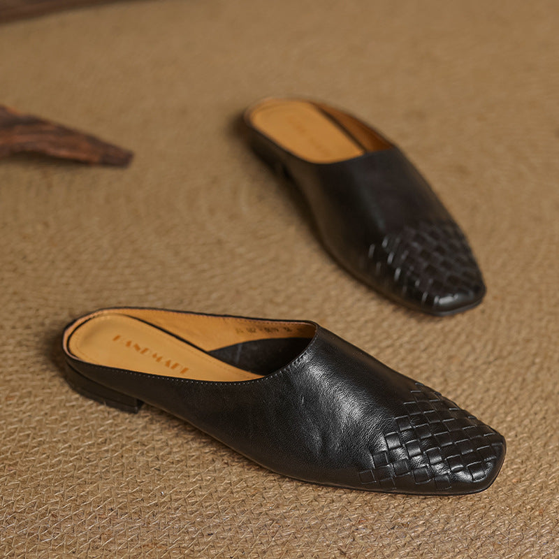 Anna-Berg | Mules + Genuine Leather