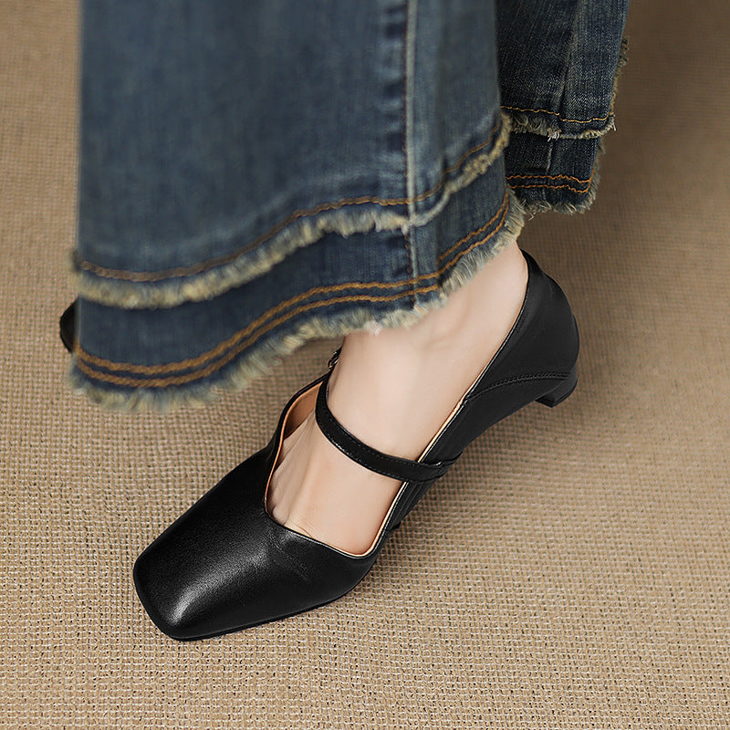 Anna-Berg | Genuine Leather Flats