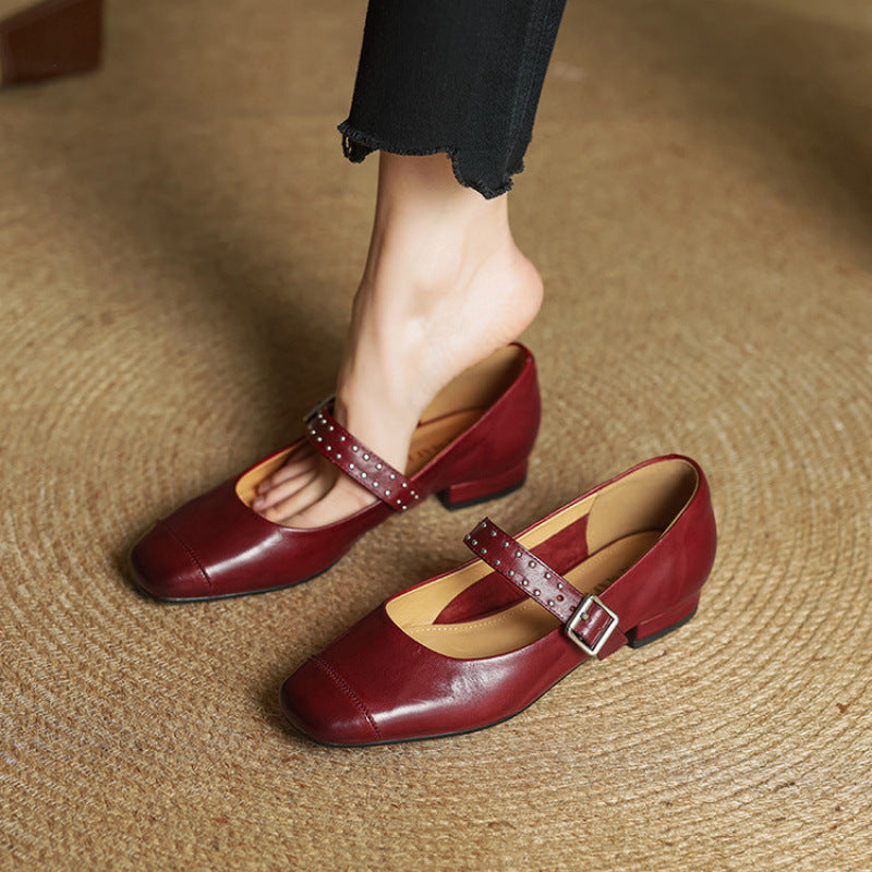 Anna-Berg | Genuine Leather Heels