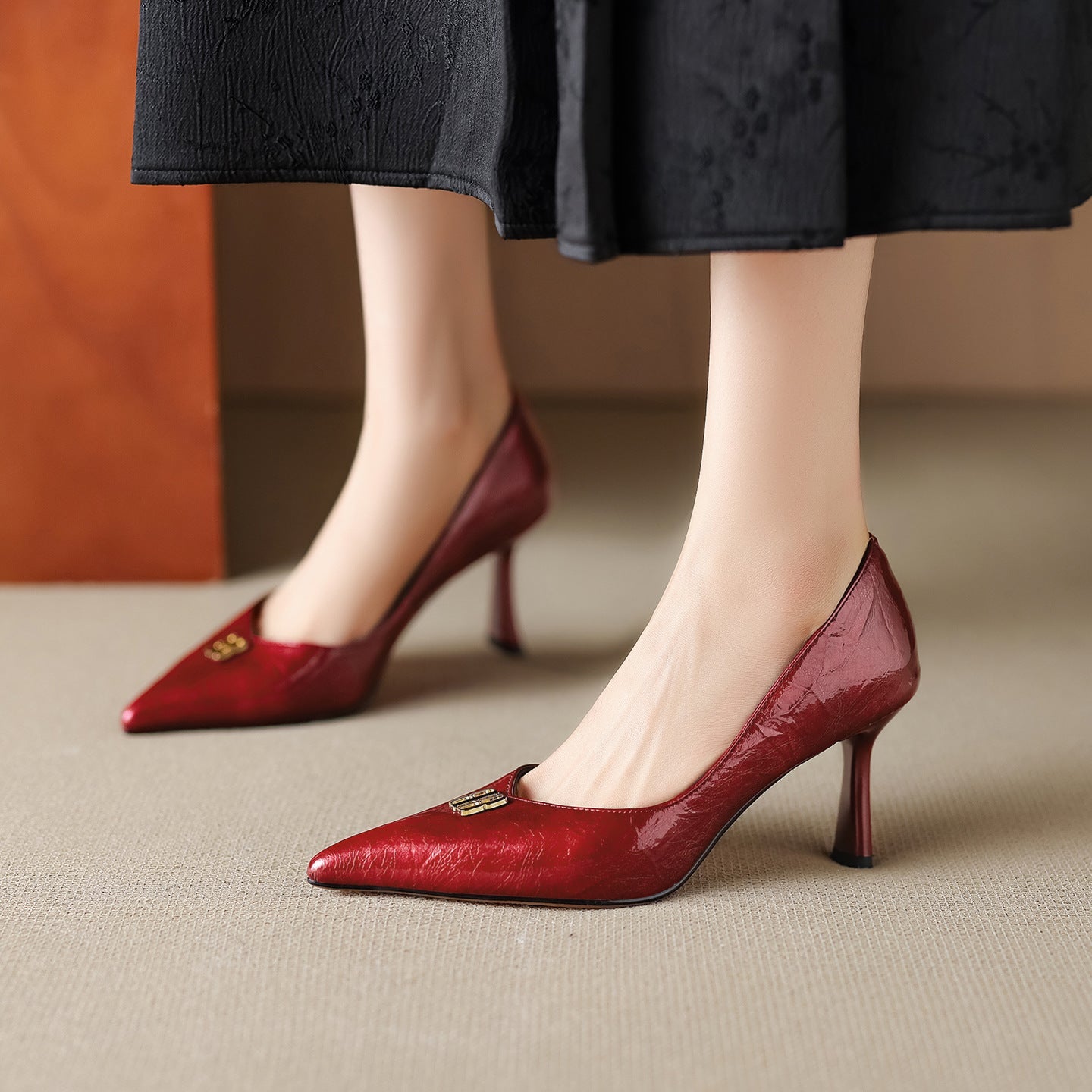 Anna-Berg | Leather Heels