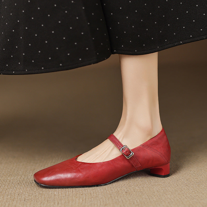 Anna-Berg | Genuine Leather Flats