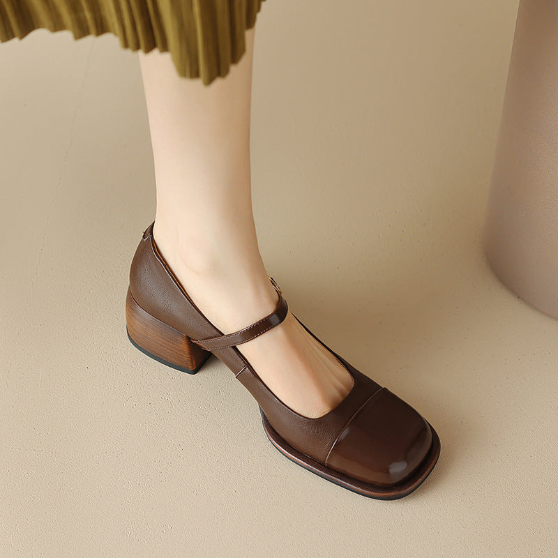 Anna-Berg | Genuine Leather Heels
