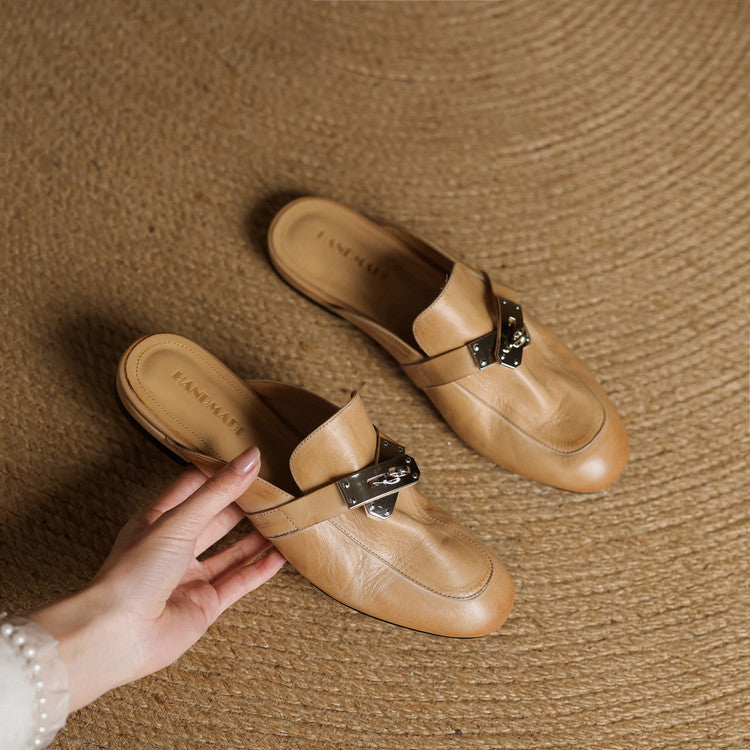 Anna-Berg | Genuine Leather Mules