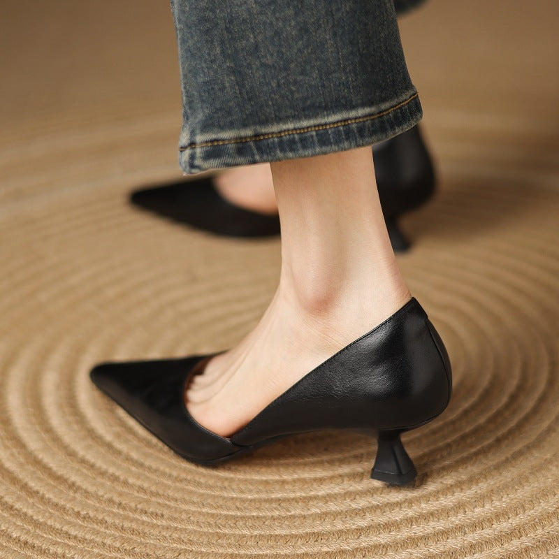 Anna-Berg | Genuine Leather Heels