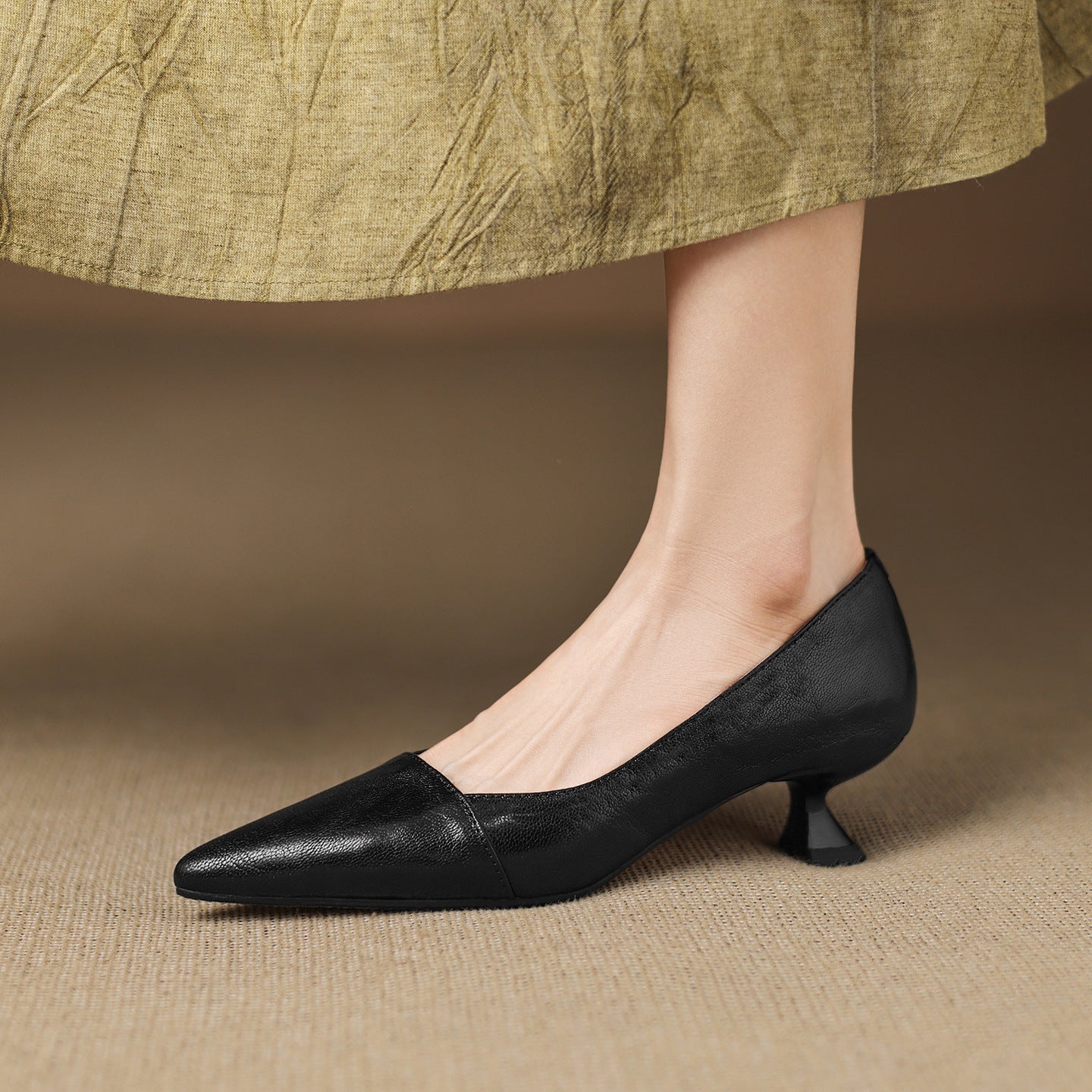 Anna-Berg | Genuine Leather Heels