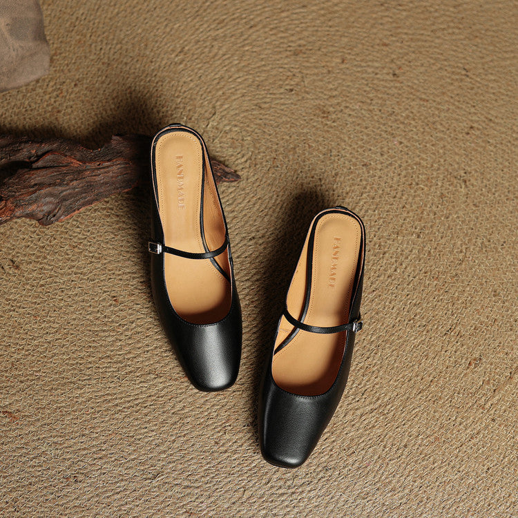 Anna-Berg | Genuine Leather Mules