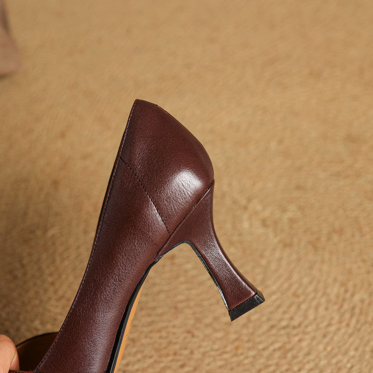 Anna-Berg | Genuine Leather Heels