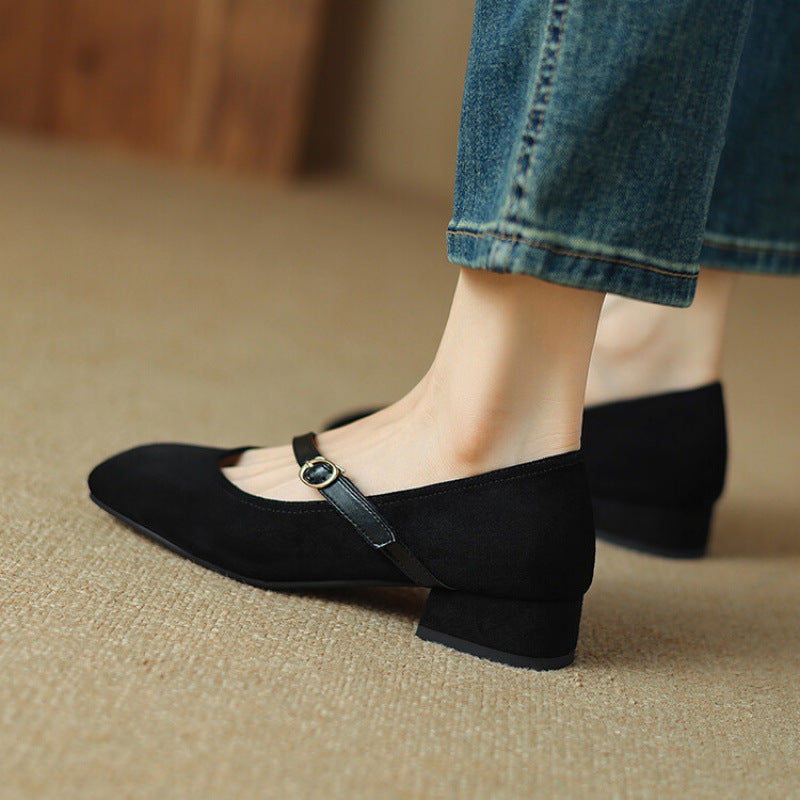 Anna-Berg | Suede Heels