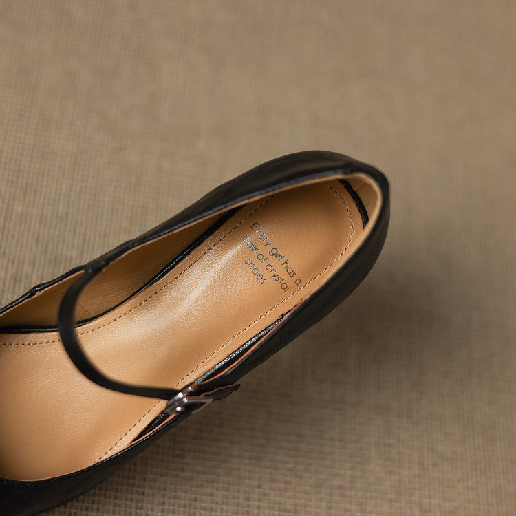 Anna-Berg | Genuine Leather Heels