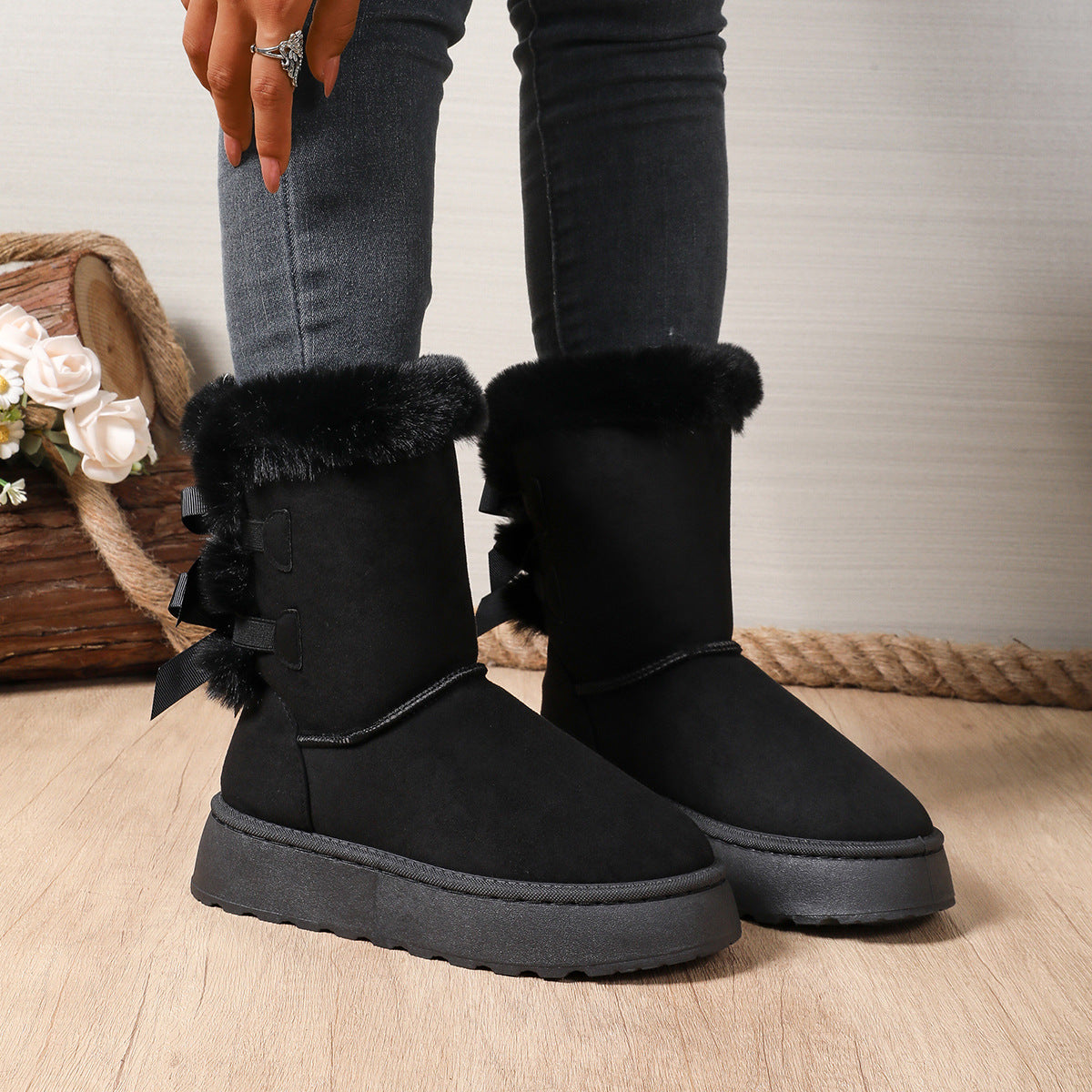 Anna-Berg | Leather Ankle Boots