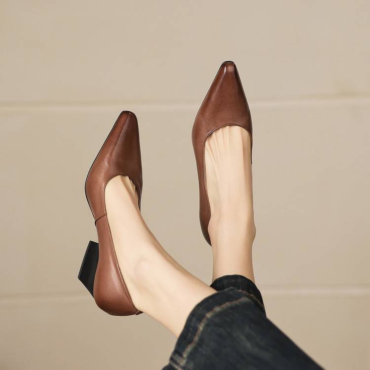 Anna-Berg | Genuine Leather Heels