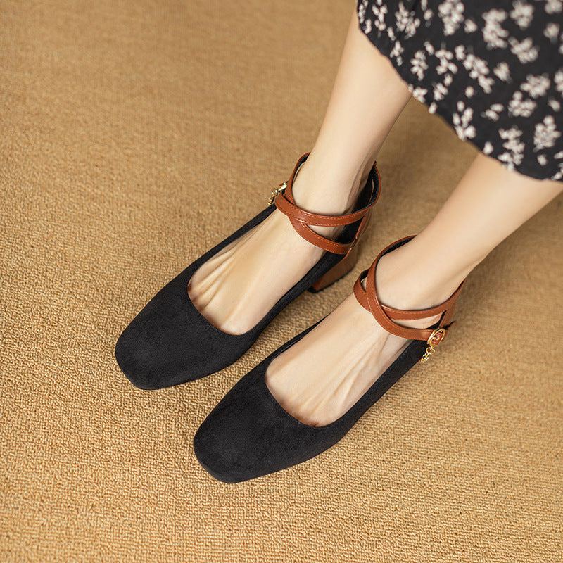 Anna-Berg | Suede Heels