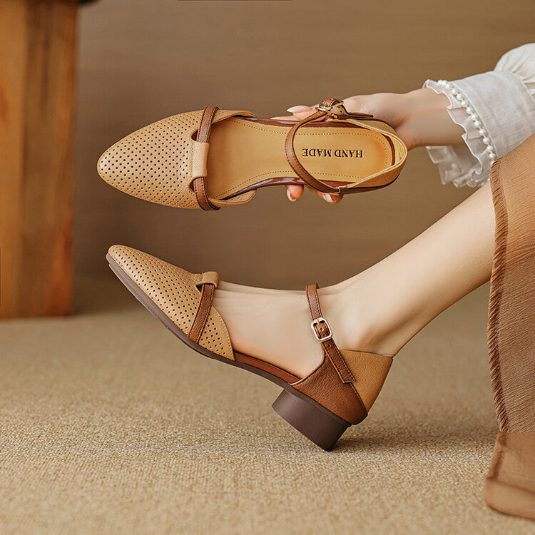 Anna-Berg | Genuine Leather Heels