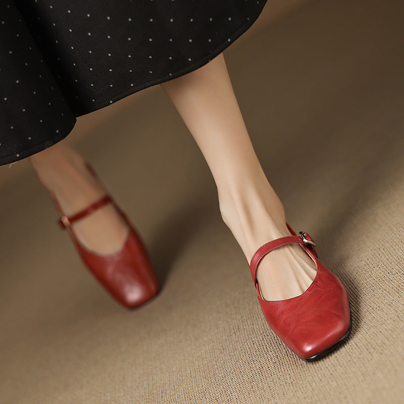 Anna-Berg | Genuine Leather Flats