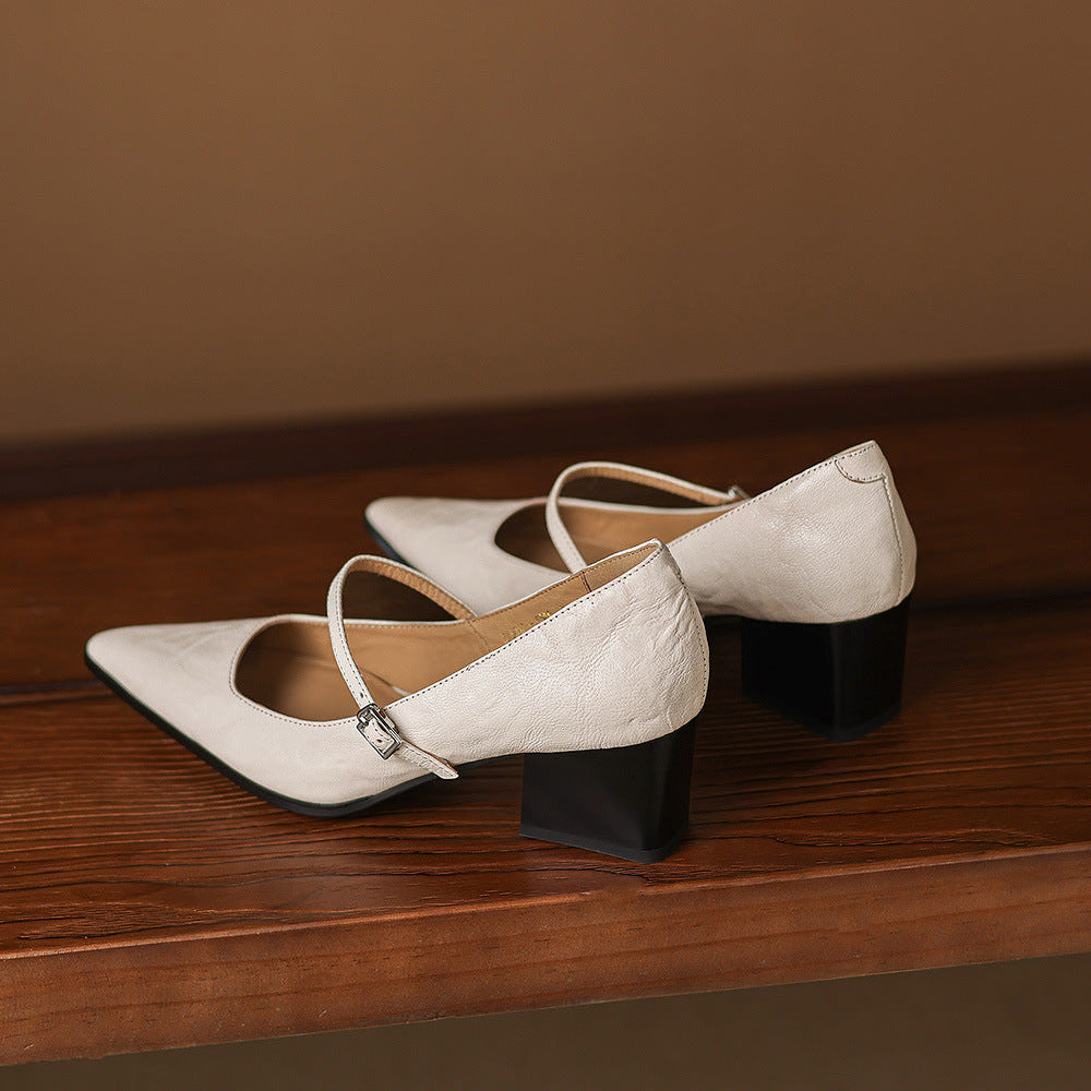 Anna-Berg | Genuine Leather Heels