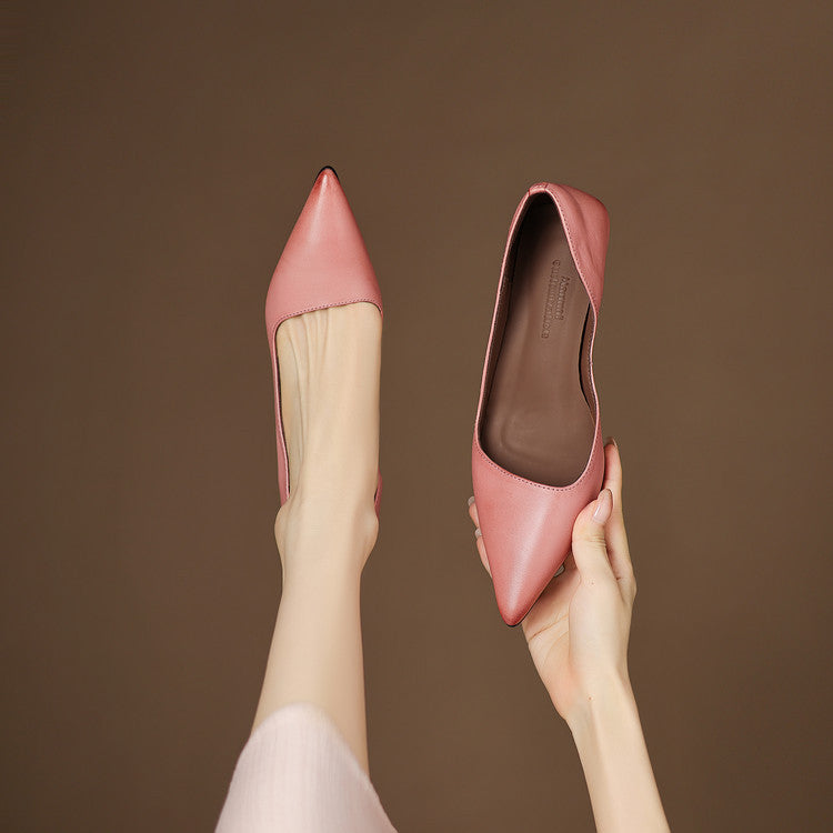 Anna-Berg | Leather Heels