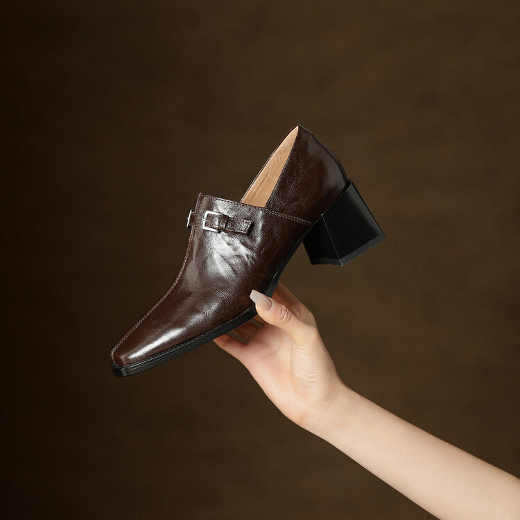 Anna-Berg | Genuine Leather Heels
