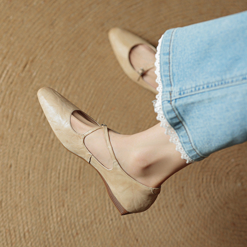 Anna-Berg | Genuine Leather Flats