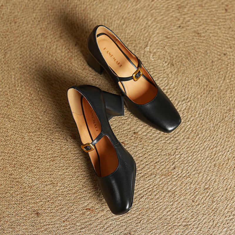 Anna-Berg | Genuine Leather Heels