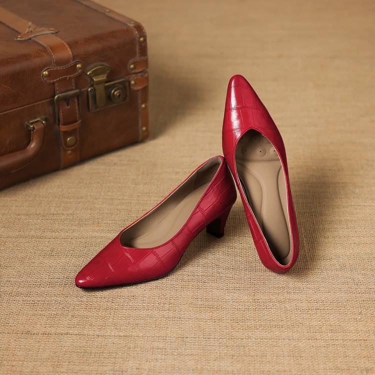 Anna-Berg | Genuine Leather Heels