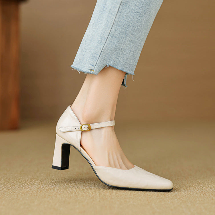 Anna-Berg | Genuine Leather Heels