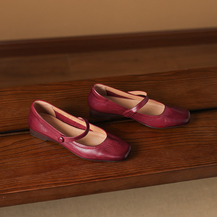 Anna-Berg | Genuine Leather Flats