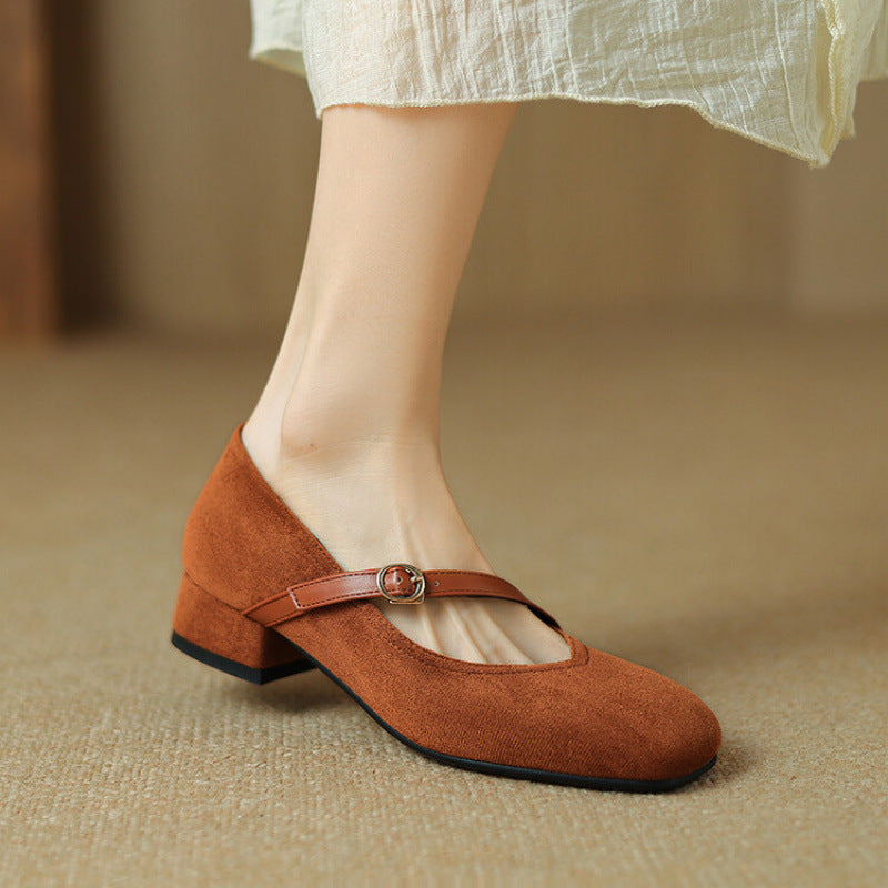 Anna-Berg | Suede Heels