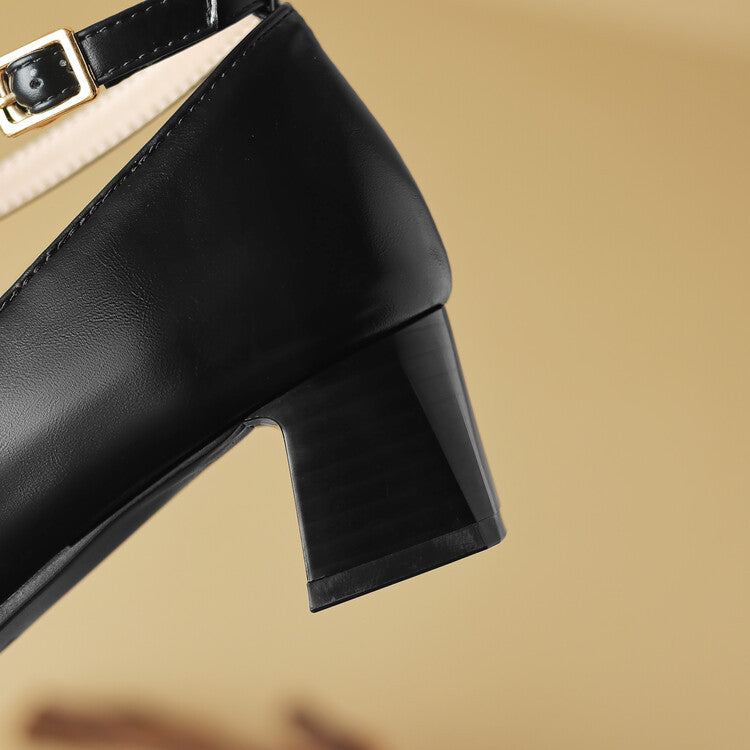 Anna-Berg | Leather Heels