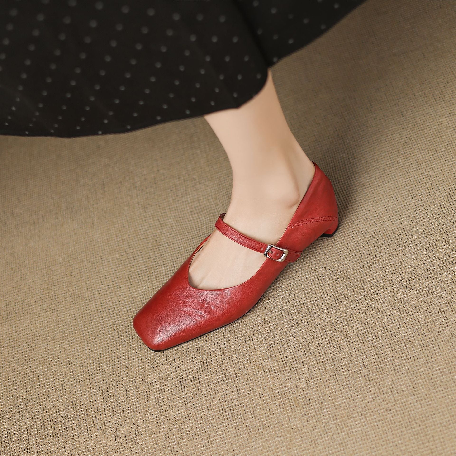 Anna-Berg | Genuine Leather Flats