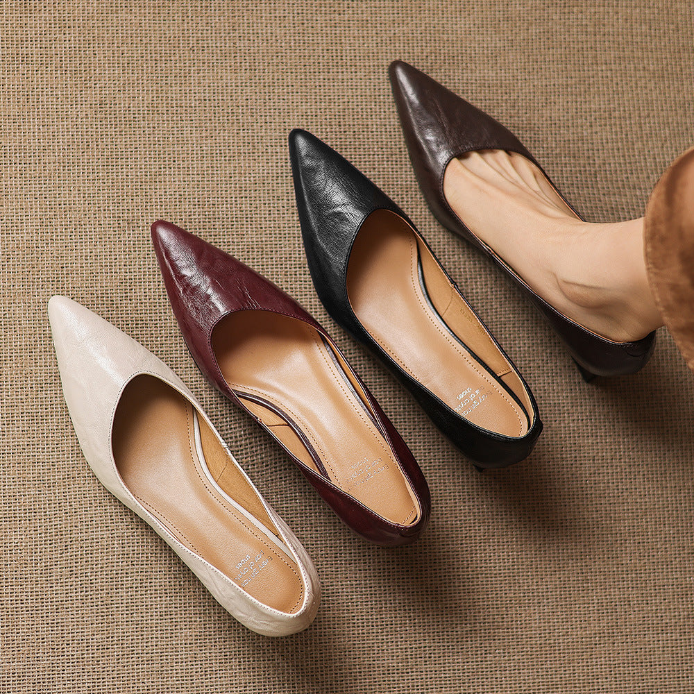 Anna-Berg | Genuine Leather Heels