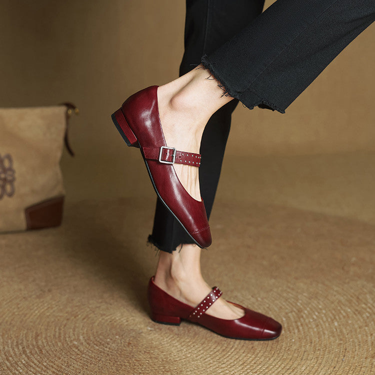 Anna-Berg | Genuine Leather Heels