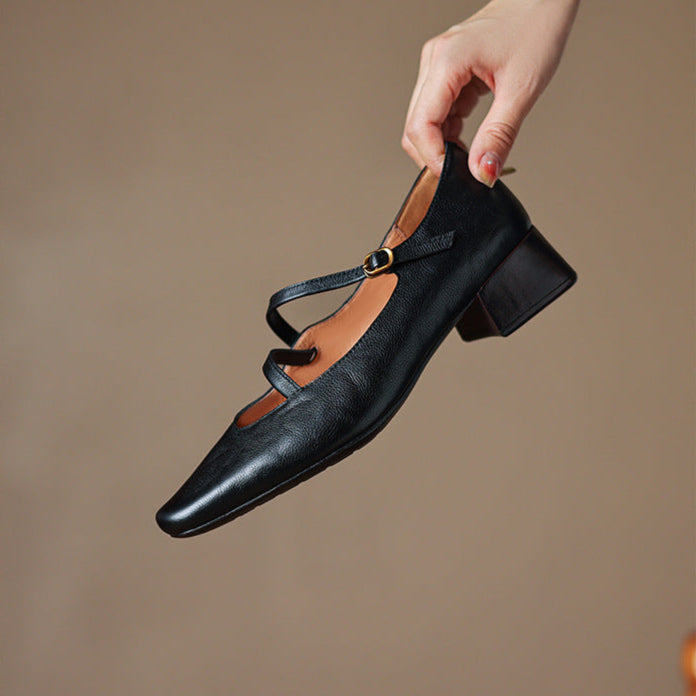 Anna-Berg | Genuine Leather Heels