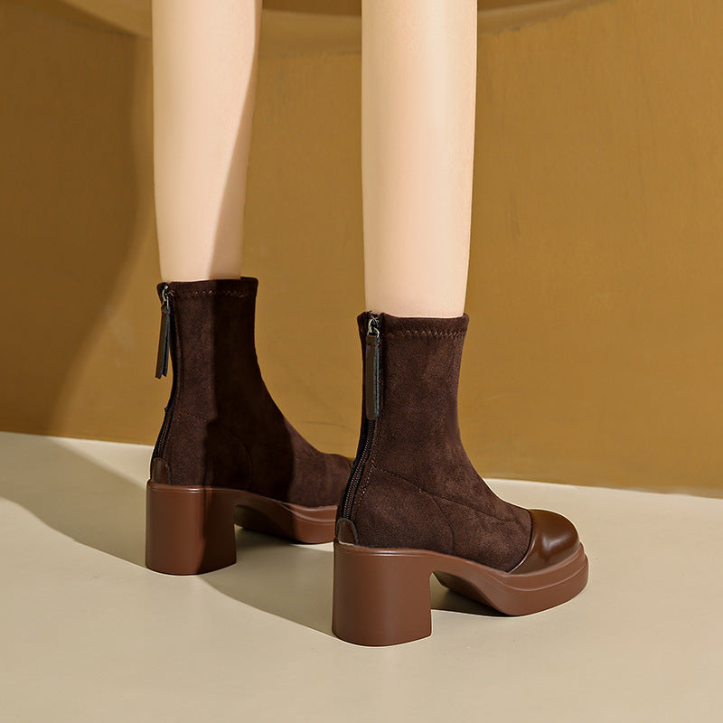 Anna-Berg | Leather Ankle Boots