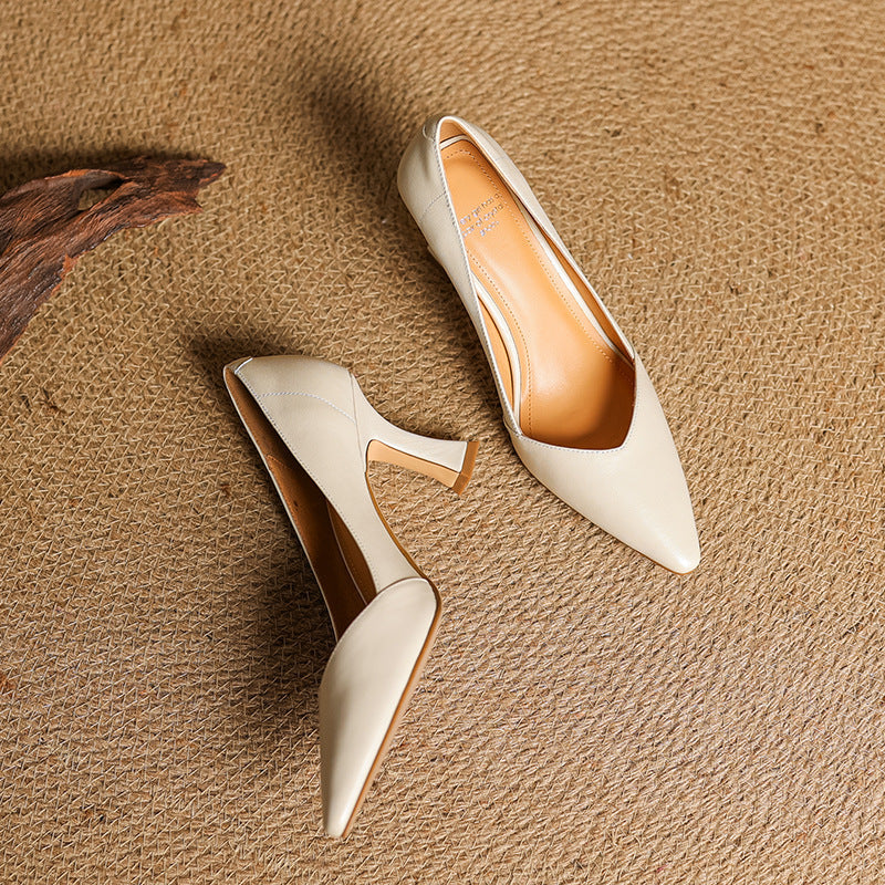 Anna-Berg | Genuine Leather Heels